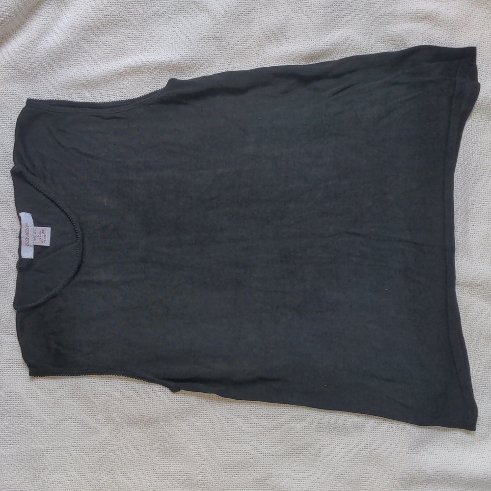 Sleeveless silk vintage blouse, Ellen Ashley